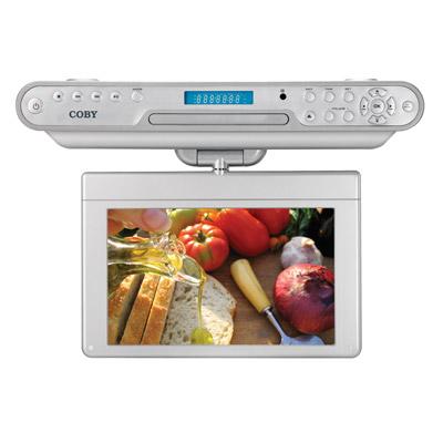 10 inch Widescreen TFT Under-the-Cabinet DVD/CD Player with Digital TV Tuner KTFDVD1093 10 inch Widescreen TFT Under-the-Cabinet DVD/CD Player with Digital TV Tuner KTFDVD1093