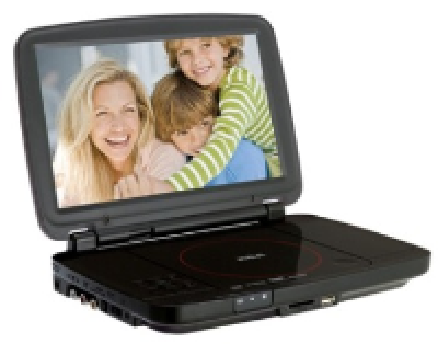 10" Portable DVD Player with USB Port and SD Slot DRC99310U 10" Portable DVD Player with USB Port and SD Slot DRC99310U